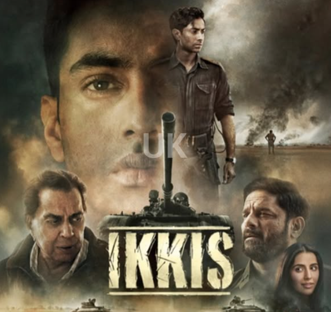 Agastya Nanda on the poster of the film 'Ikkis'