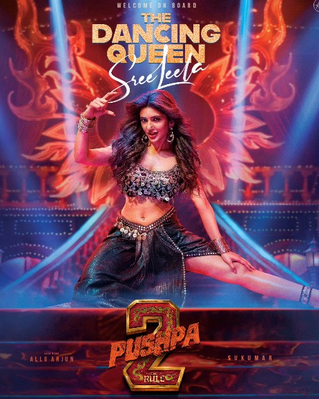 Sreeleela in the song from Pushpa 2 :The Rule