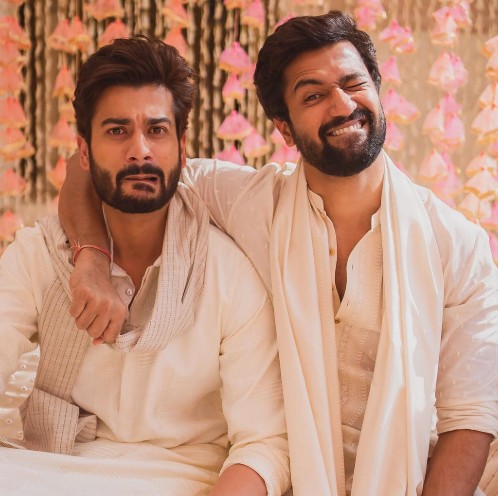 Sunny Kaushal with his brother Vicky Kaushal