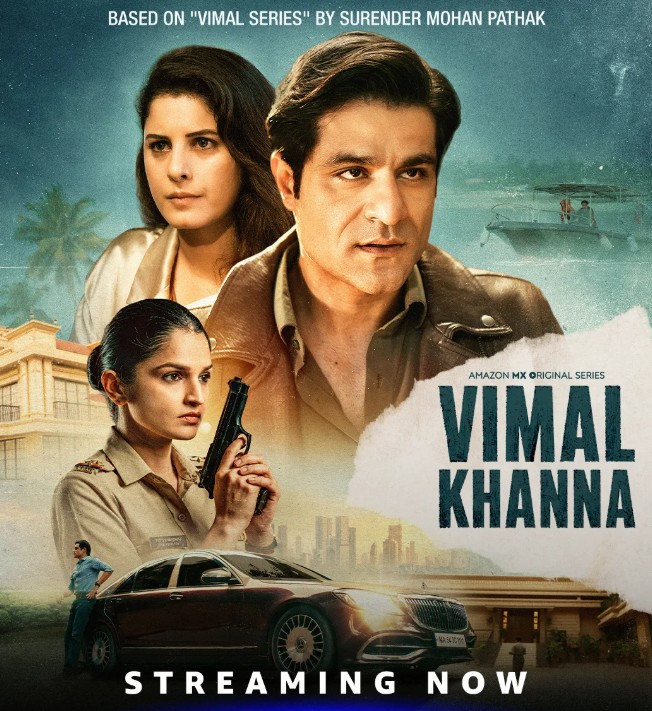 Tara Alisha Berry on the poster of the web series 'Vimal Khanna