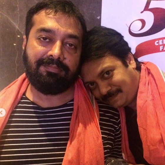 Zeishan Quadri with 'Gangs of Wasseypur' director Anurag Kashyap