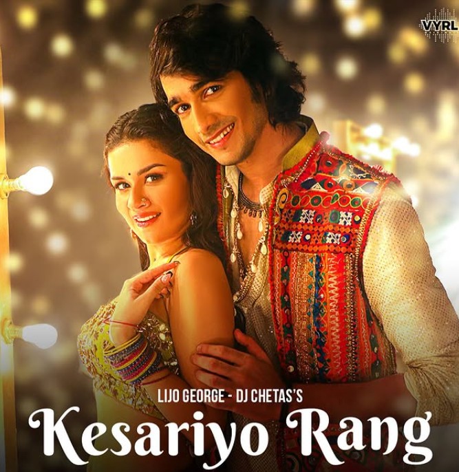 Avneet Kaur in the music video 'Kesariyo Rang'