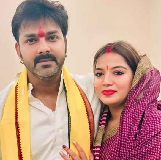 Jyoti Singh with her husband Pawan Singh