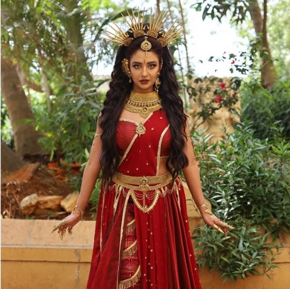 Kavita Banerjee in the tv serial 'Divya Prem - Pyaar aur Rahasya Ki Kahani'