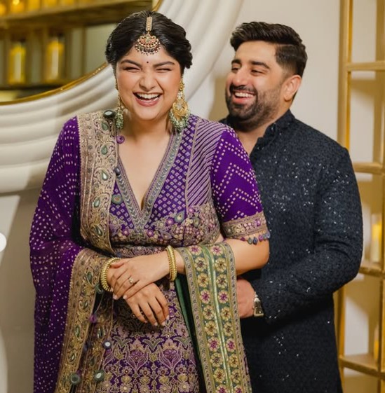 Rohan Thakkar & Anshula Kapoor's wedding picture