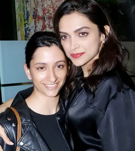 Anisha Padukone with her Sister Deepika Padukone