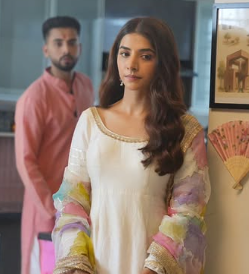 Malhaar Rathod with Elvish Yadav in a scene of the web series 'Aukat Ke Bahar'