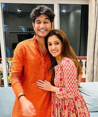 Nidhi Shah with her brother Karan Shah