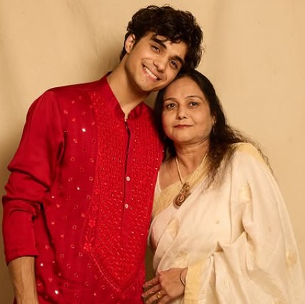 Abhay Verma with his mother Kavita Verma