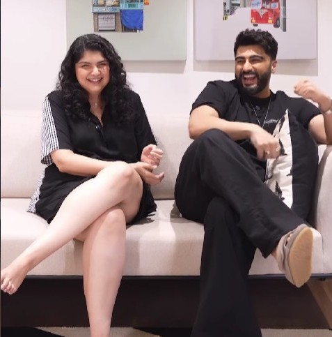 Anshula Kapoor with her brother Arjun kapoor