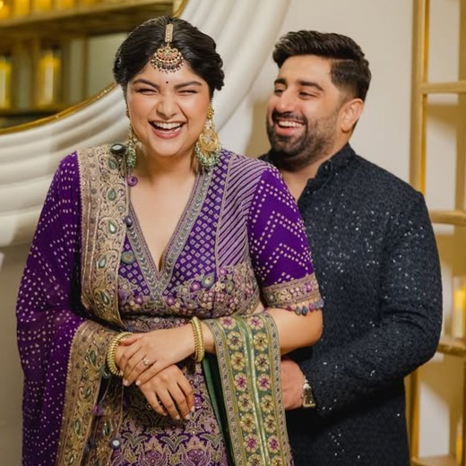 Anshula Kapoor with her Fiance Rohan Thakkar