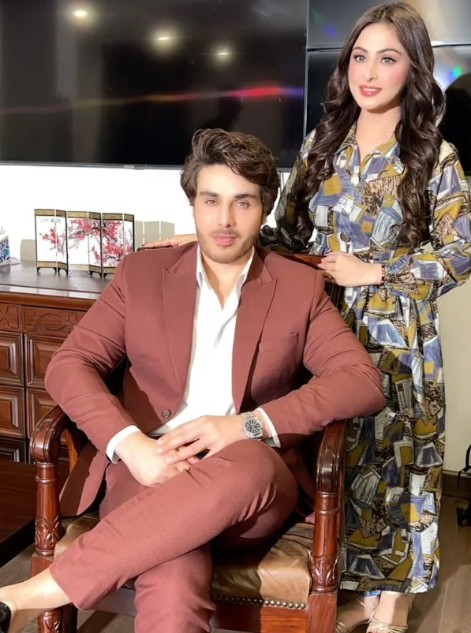 Aruba Mirza & Ahsan Khan in the telefilm 'Apna Pan'