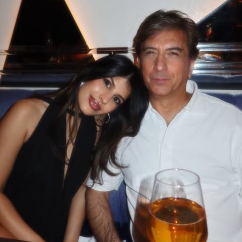Jasmin Walia with her Father Paul Walia