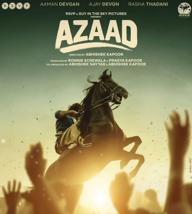 A Poster of the film 'Azaad'