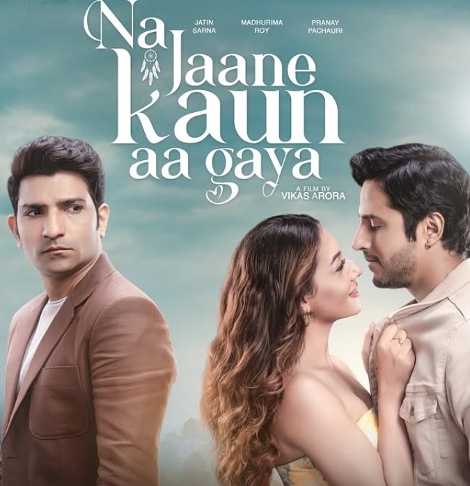 Madhurima Roy on the poster of the upcoming film 'Na Jaane Koun Aa Gya'