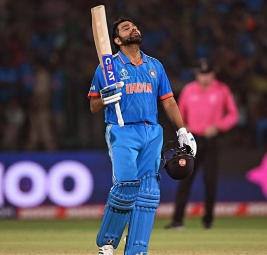 Rohit Sharma in Cricket Ground