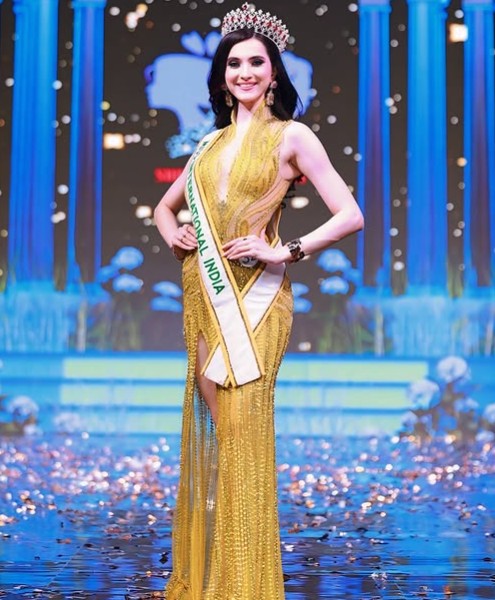 Roosh Sindhu winner of the title 'Miss International India 2025'