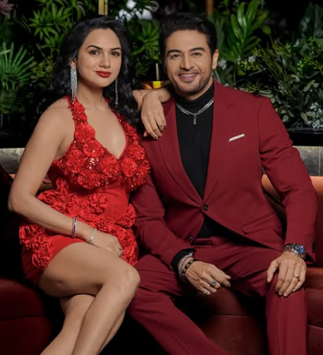 Akanksha Chamola with her husband Gaurav Khanna