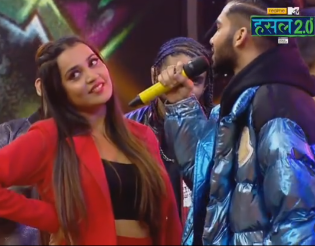 Aarya Jadhao in the MTV show 'Hustle 2.0'