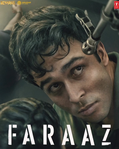 Zahan Kapoor on the poster of the film 'Faraaz'