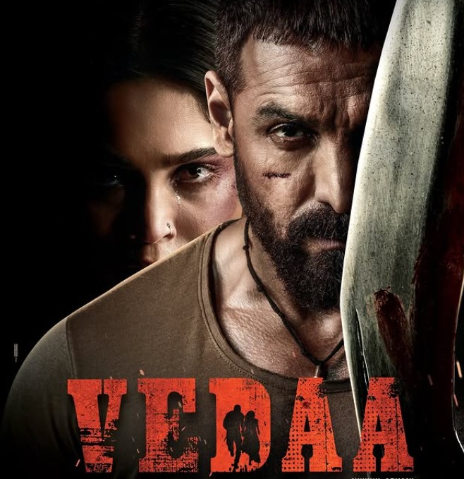 Sharvari Wagh in the film 'Vedaa'