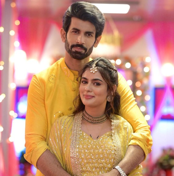 Tanisha Mehta and Namik Paul in the serial 'Lag Ja Gale'