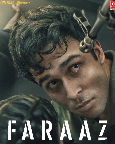 Zahan Kapoor on the poster of the film 'Faraaz'