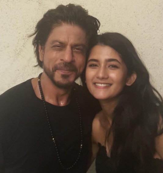 Ashlesha Thakur with her 'Jawan' co-stat, Shahrukh Kahn