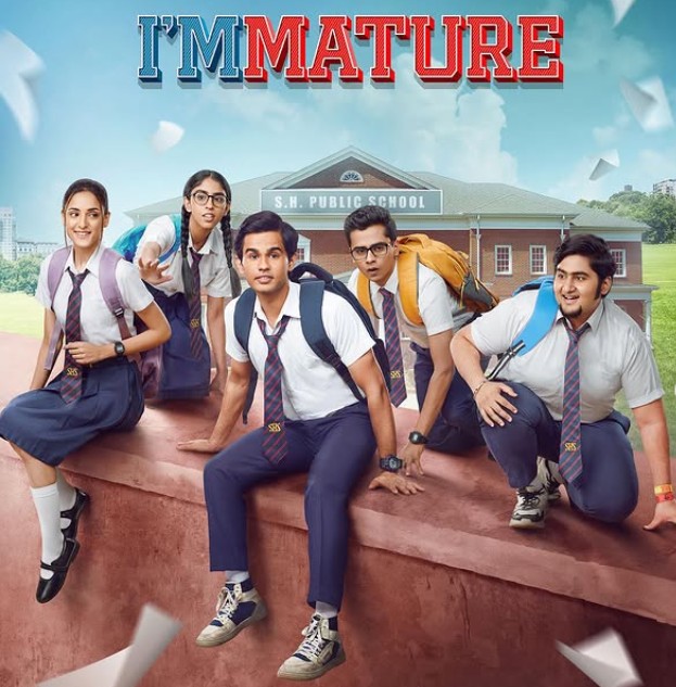 Kanikka Kapur on the poster of the web sereis 'Immature"