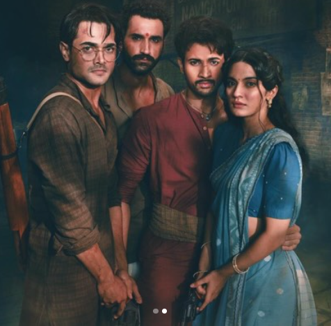 Gurfateh Pirzada in a scene of the Web Series "The Revolutionaries"