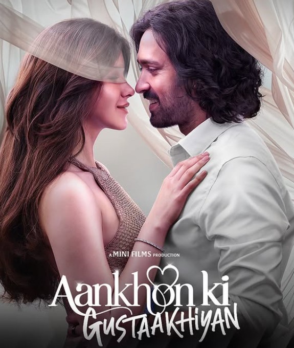 Shanaya Kapoor with Vikrant Massey in the film 'Aankhon Ki Gustaakhiyan'