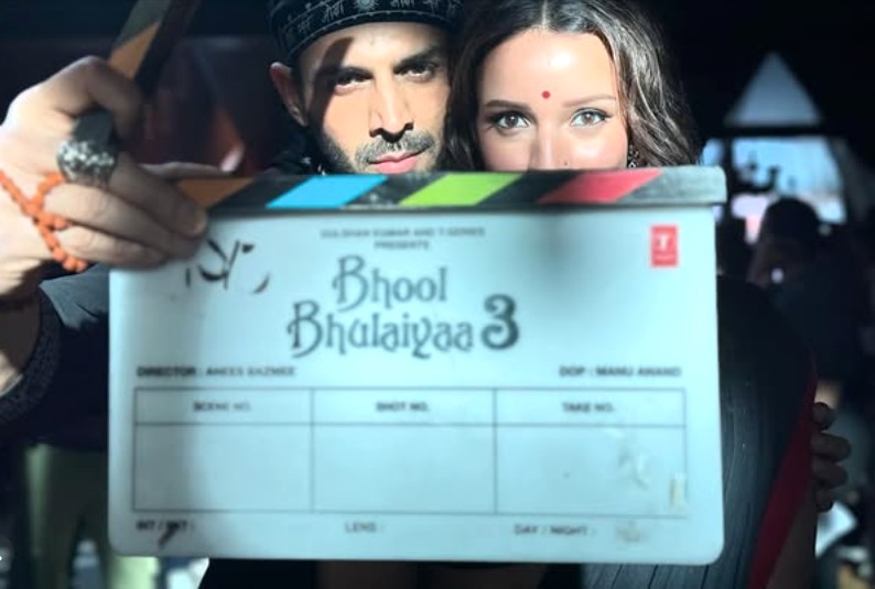 Tripti Dimri with Kartik Aaryan