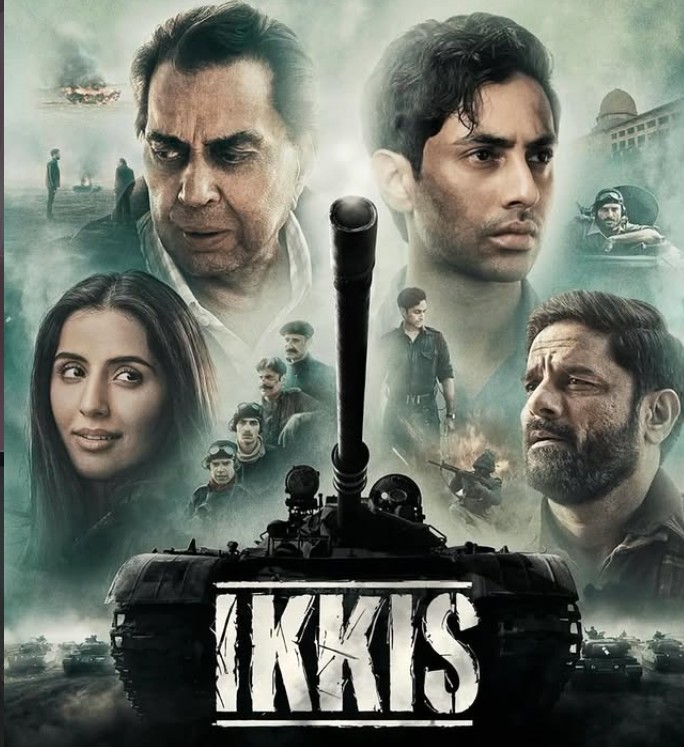 Agastya Nanda on the poster of the film 'Ikkis'