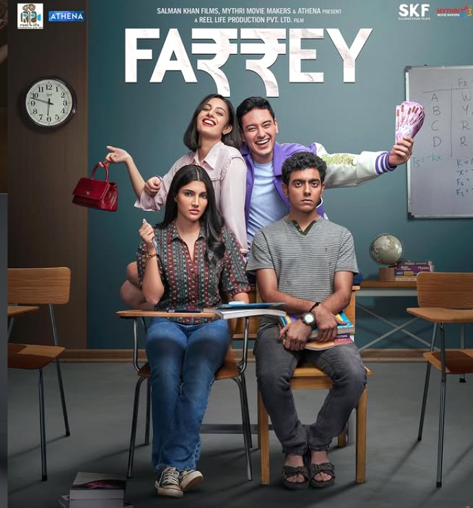 Alizeh Agnihotri on the Poster of the film 'Farrey'