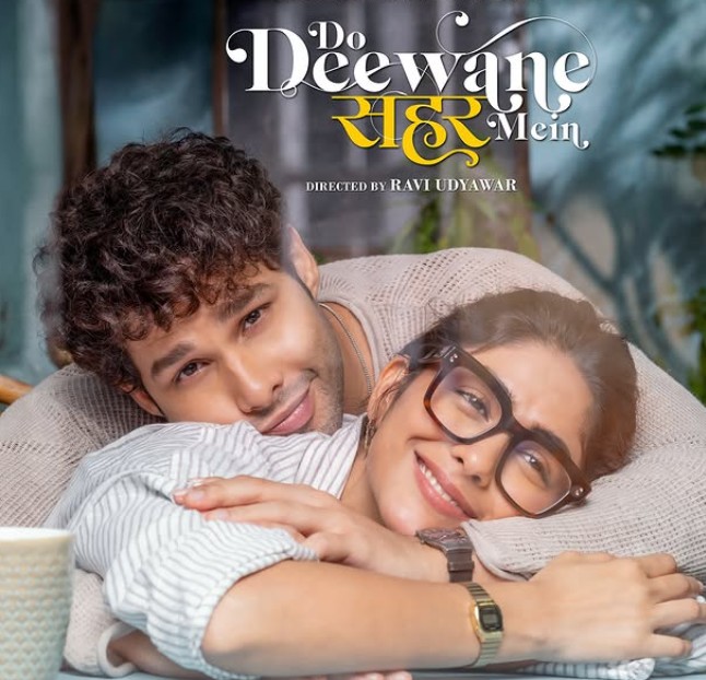 Siddhant Chaturvedi with Mrunal Thakur in the film 'DO Deewane Seher Mein'