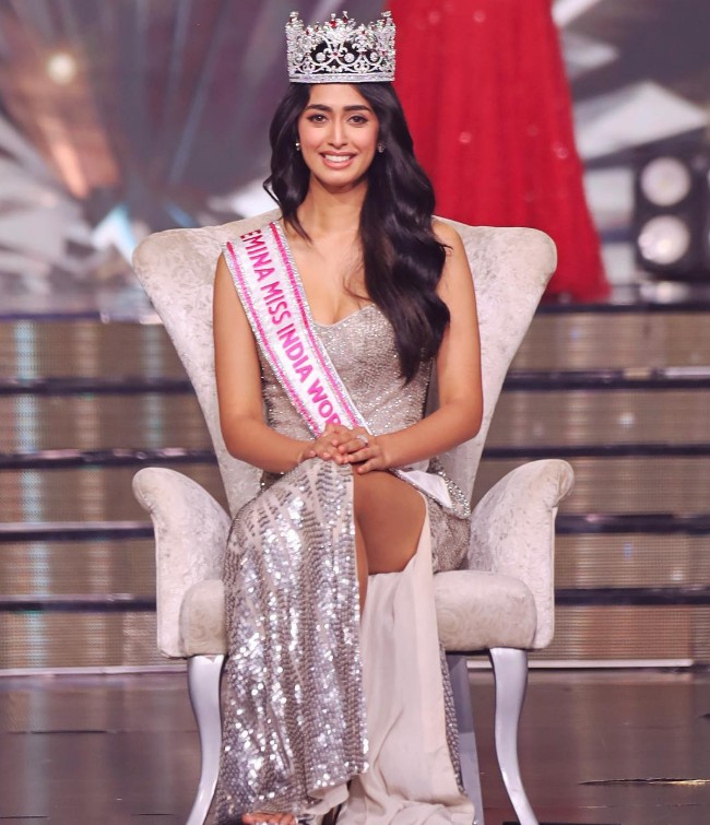 Sini Shetty winner of Femina Miss India World 2022