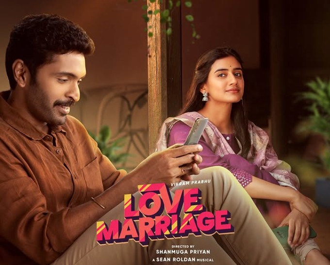 Sushmitha Bhat in the Tamil film 'Love Marriage'