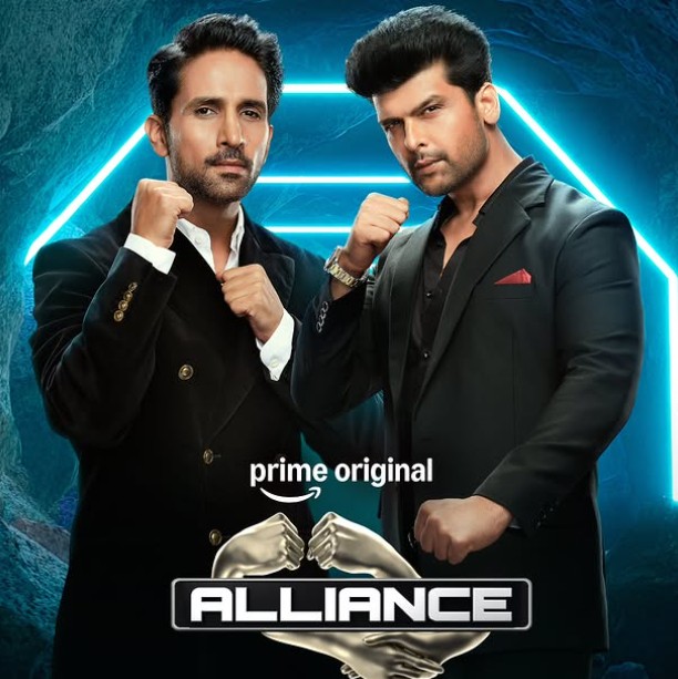 Arslan Goni with Karan Kundra in the TV Series 'The Allaince'