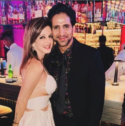Arslan Goni with his girlfriend Sussanne Khan