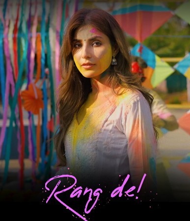 Harshita Gaur in the short film 'Rang De'