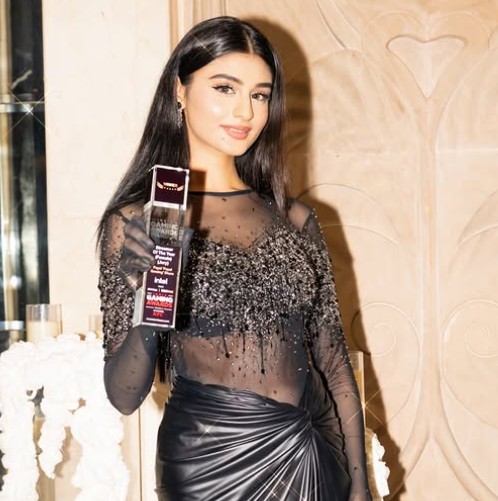 Payal Dhare received the 'Content Creator of the Year Award'