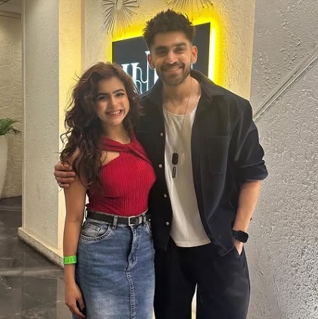 Pratiksha Rao with her 'Titli' TV show co-star Avinash Mishra