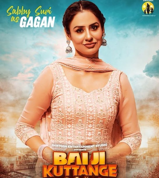 Sabby Suri on the poster of the Punjabi film 'Bai Ji Kuttange'