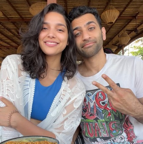 Samiksha Shetty with her Boyfriend Ayushman Sethi