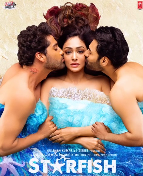 Khushali Kumar on the poster of the film 'Starfish'