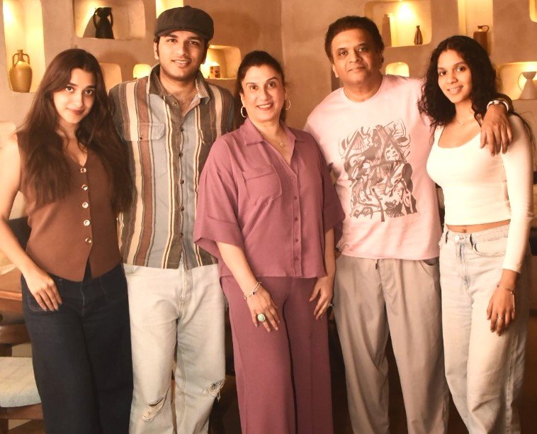 Aafiya Sayed with her family