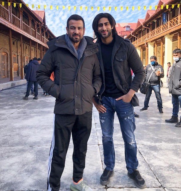 Aditya Syal with TV series 'Candy' Co-star Ronit Roy
