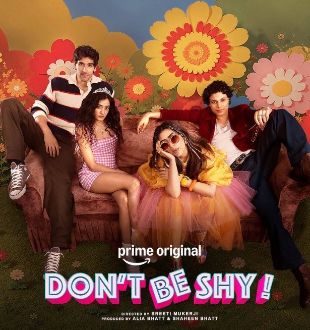 Ansh Dugaal on the poster of the film 'Don't Be Shy'