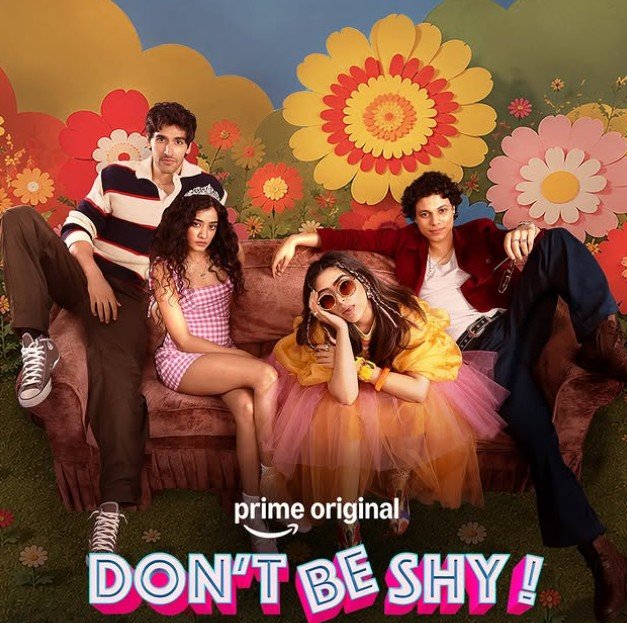 Bianca Arora on the poster of the film 'Don't Be Shy'