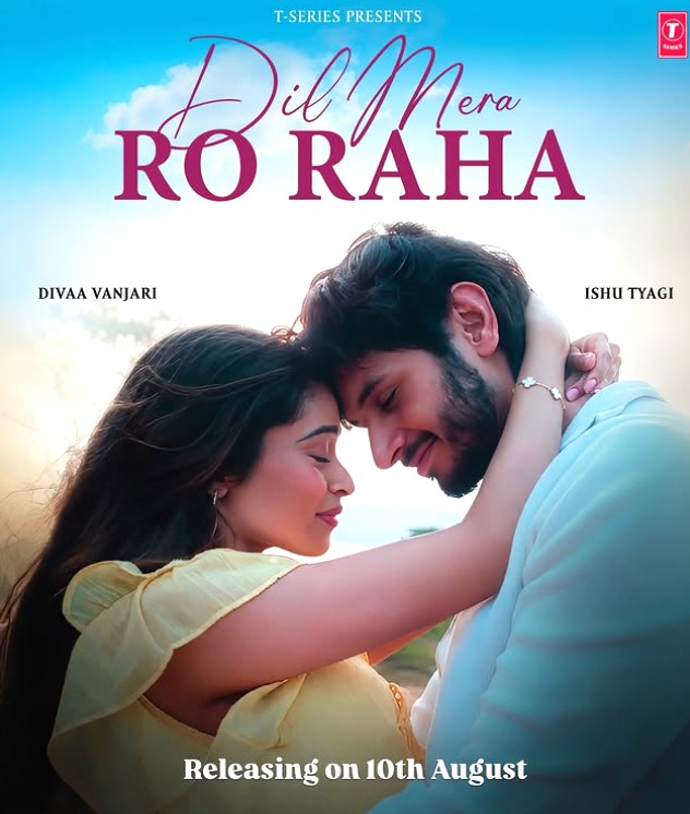 Ishu Tyagi wth Divaa Vanjari in the music video 'Dil Mera Ro Raha'